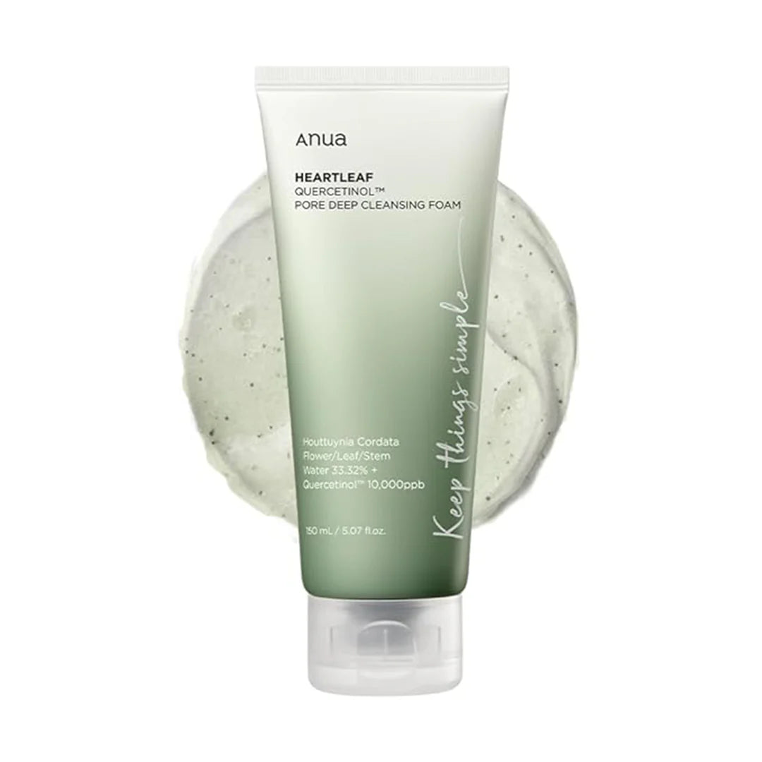 Anua Heartleaf Quercentinol Pore Deep Cleansing Foam 150ml