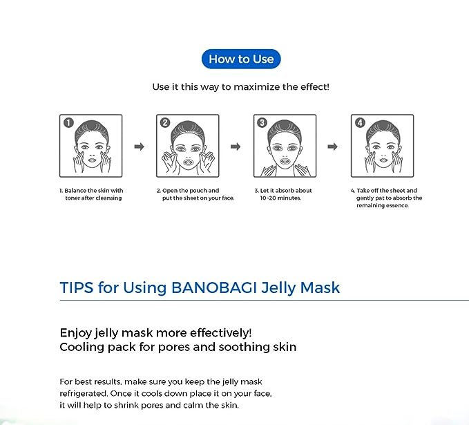 Banobagi VITA GENIC Hydrating Anti Wrinkle Jelly Mask