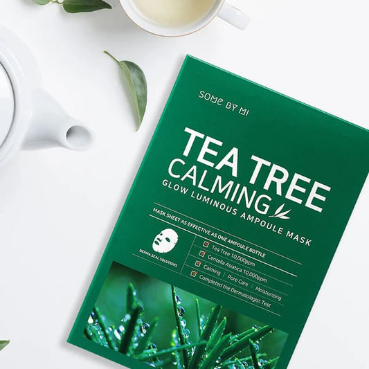 SOME BY MI Tea Tree Calming Glow Luminous Ampoule Mask