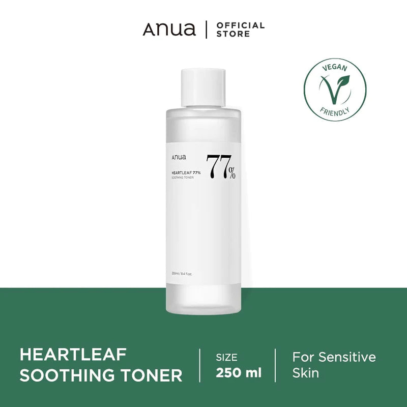 AnuaHEARTLEAF 77% SOOTHING TONER, 250ml