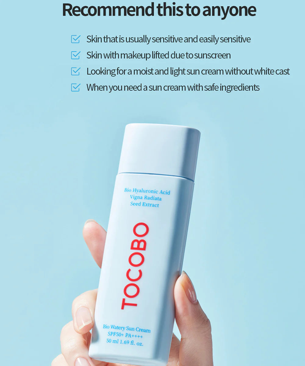 TOCOBO - Bio Watery Sun Cream SPF50+ PA++ ++