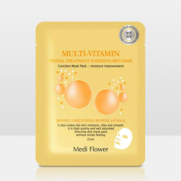 Mediflower Special Treatment Energizing Skin Sheet Mask Multi Vitamin